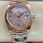 ARF 1-1 Clone Swiss 3255 Rolex Day-Date 40mm Rose Gold President Watch 